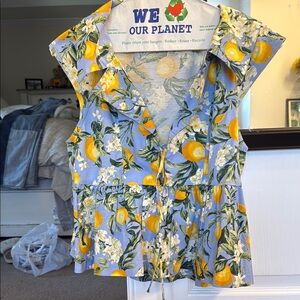 Anthropology sleeveless top